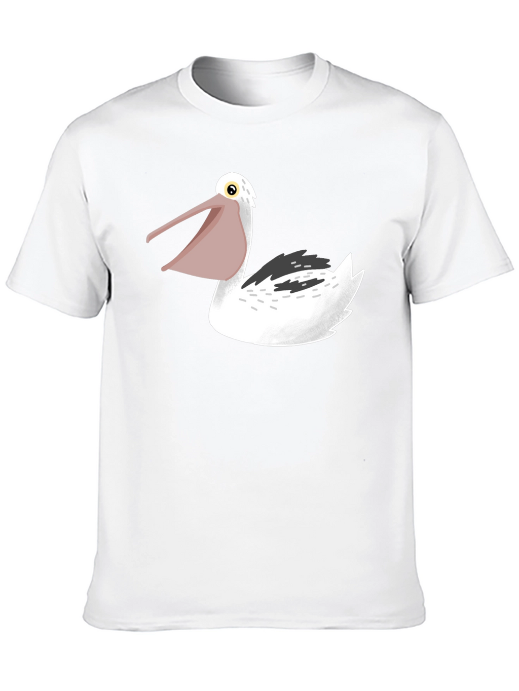 Pelican Graphic Tee - Black Cotton T-Shirt
