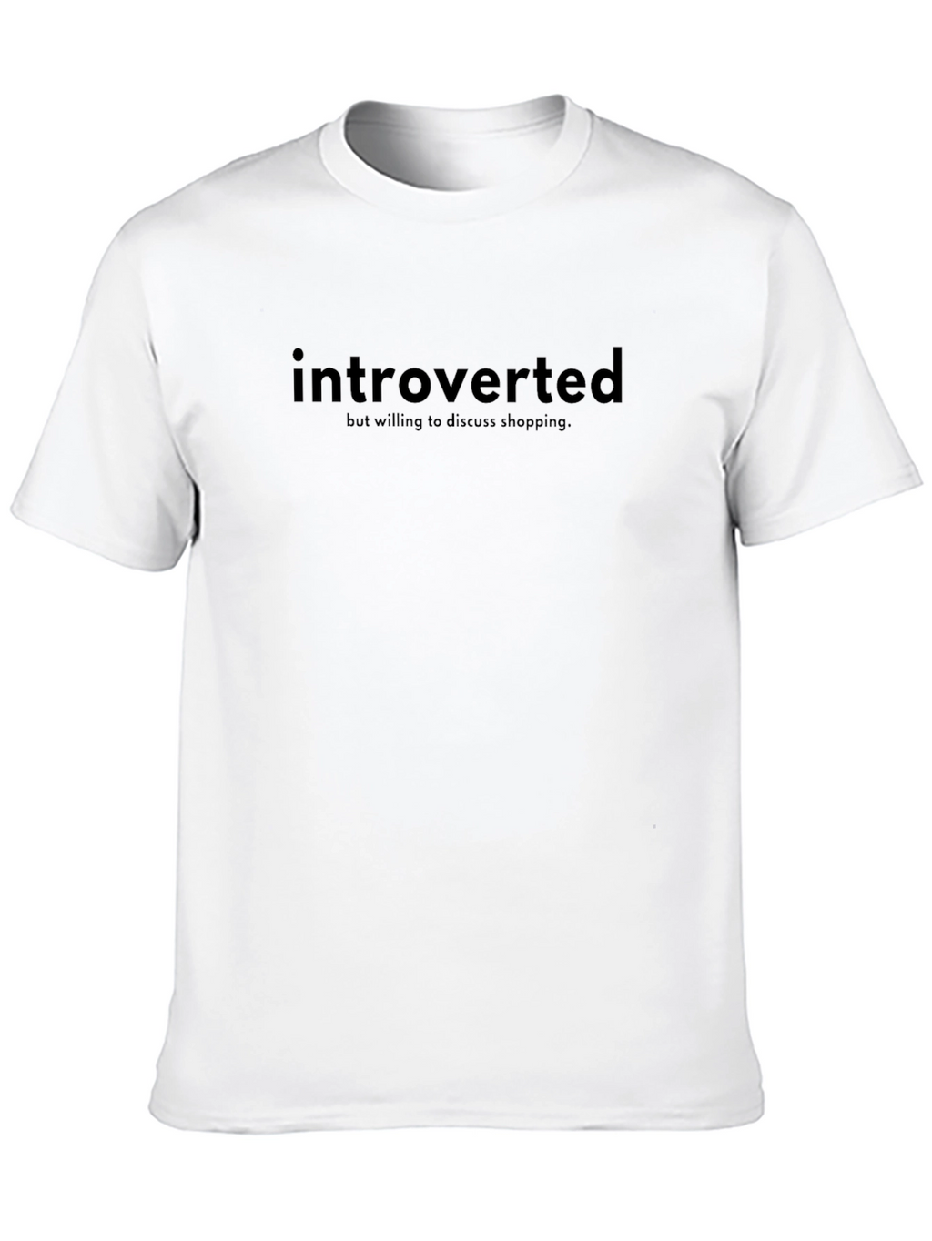 Introverted Shopping T-Shirt