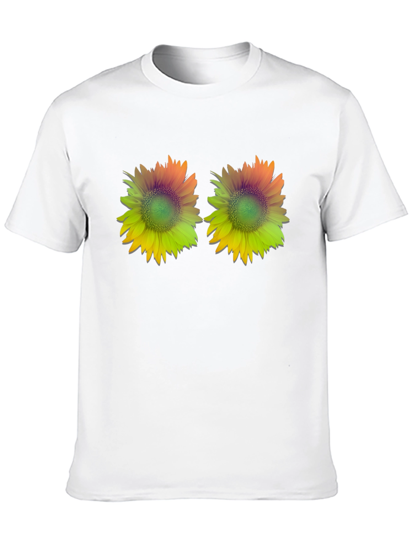Sunflower Graphic Tee - Stylish Black T-Shirt