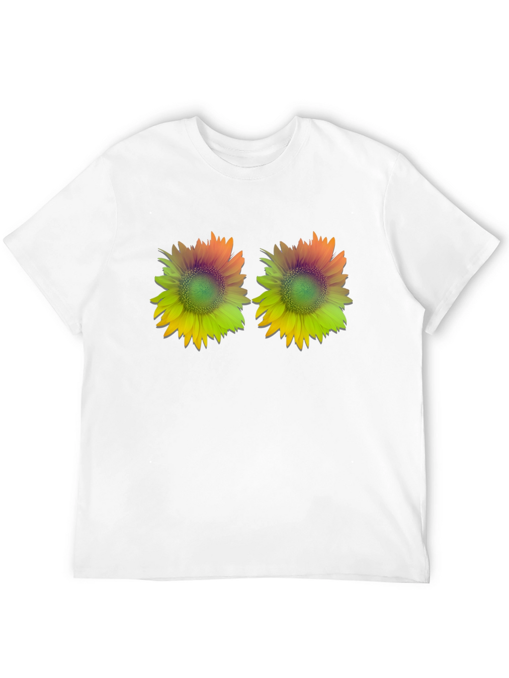 Sunflower Graphic Tee - Stylish Black T-Shirt