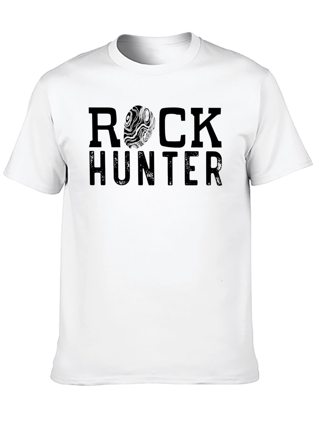 Rock Hunter Graphic T-Shirt - Black Cotton Tee
