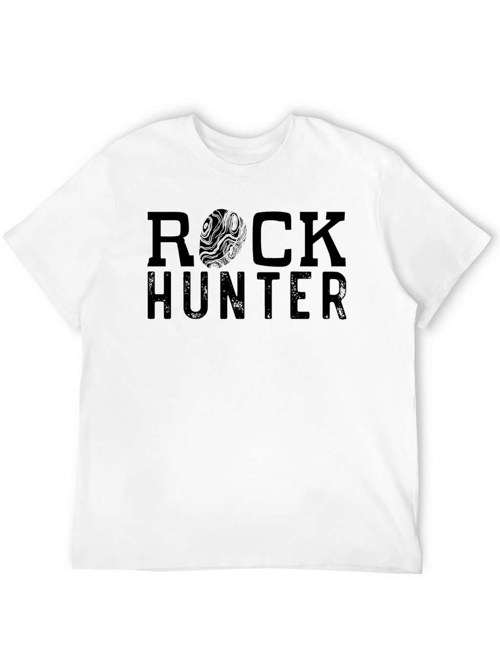 Rock Hunter Graphic T-Shirt - Black Cotton Tee