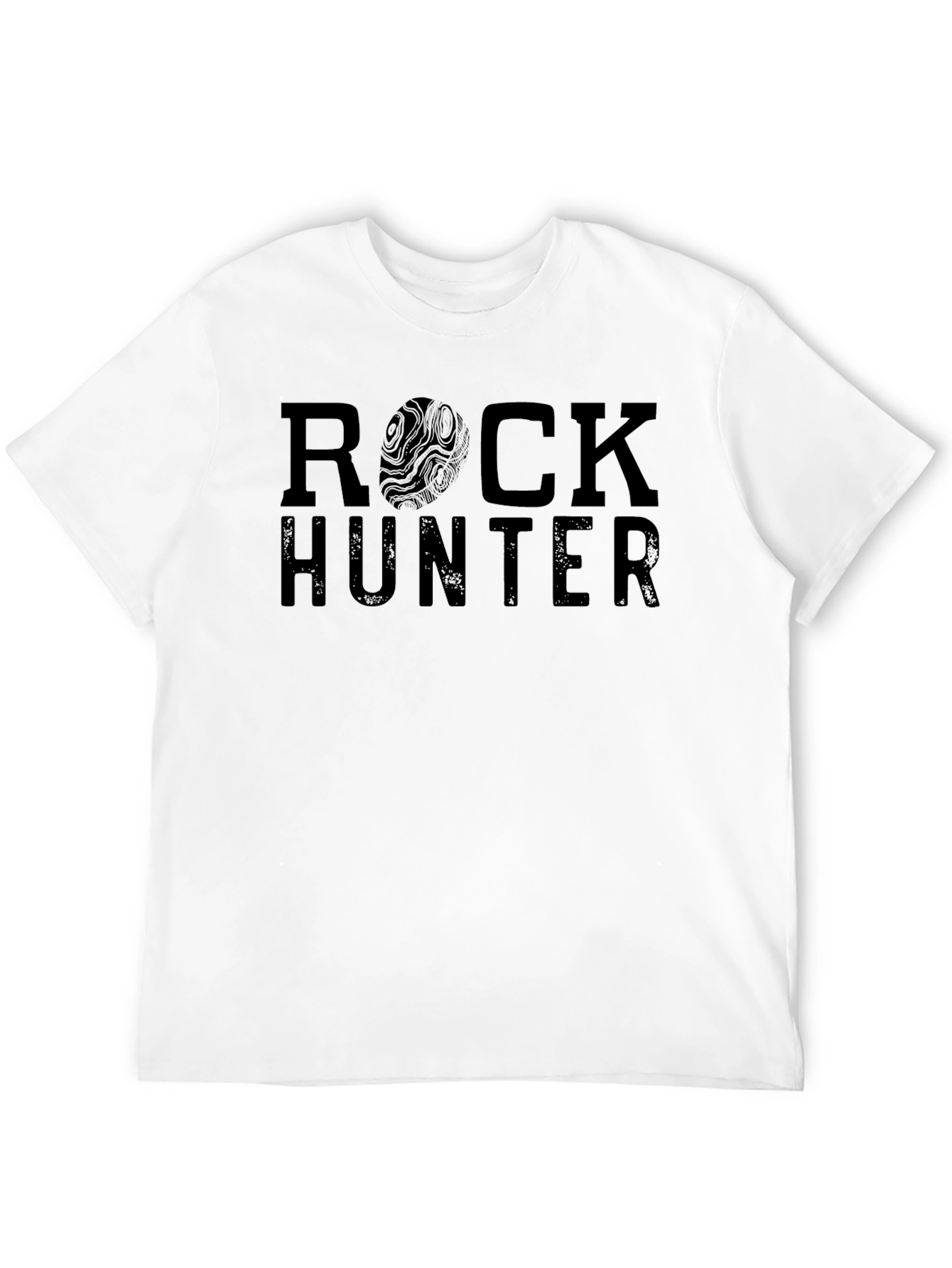 Rock Hunter Graphic T-Shirt - Black Cotton Tee