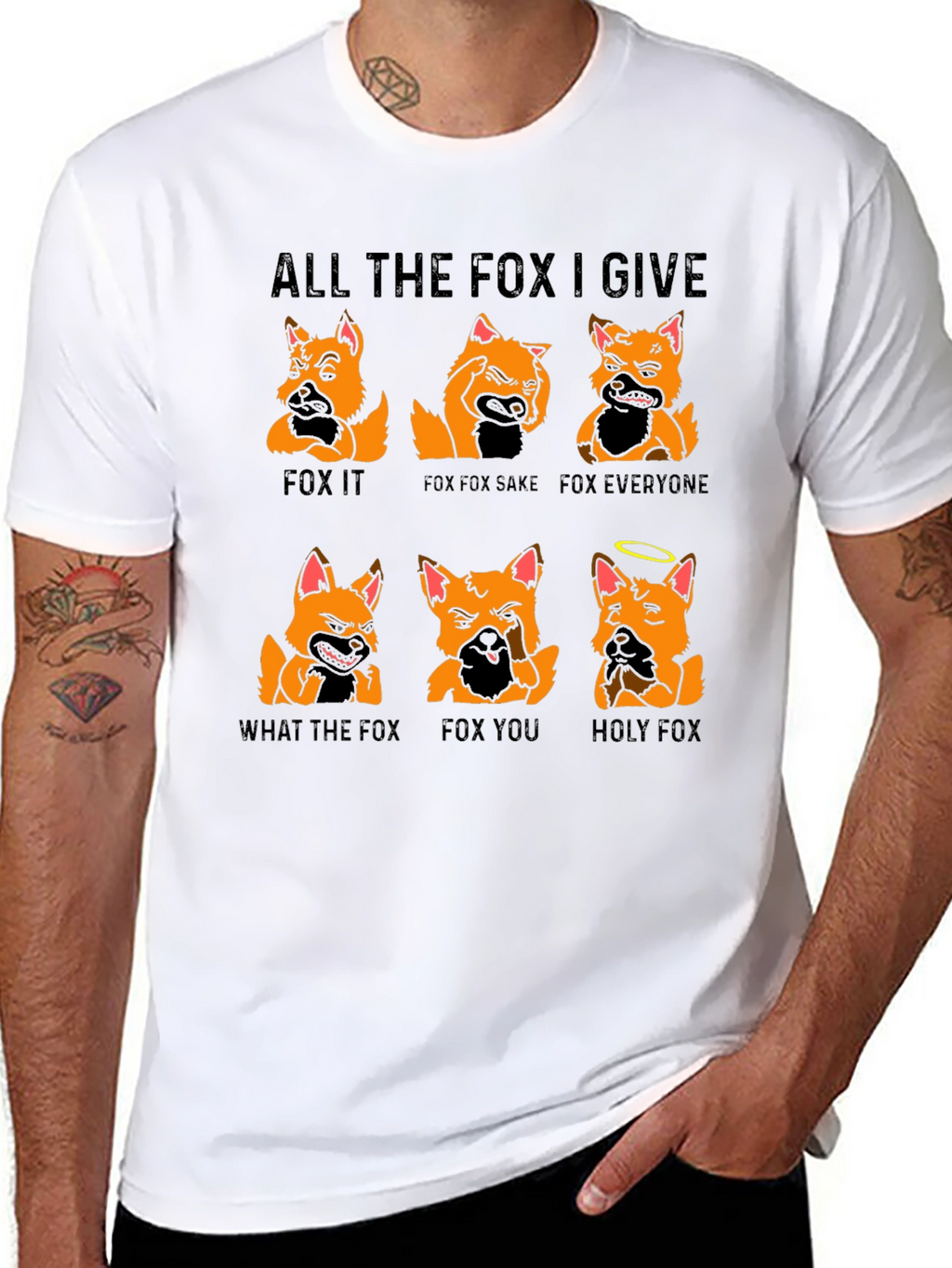 All the Fox I Give Graphic T-Shirt