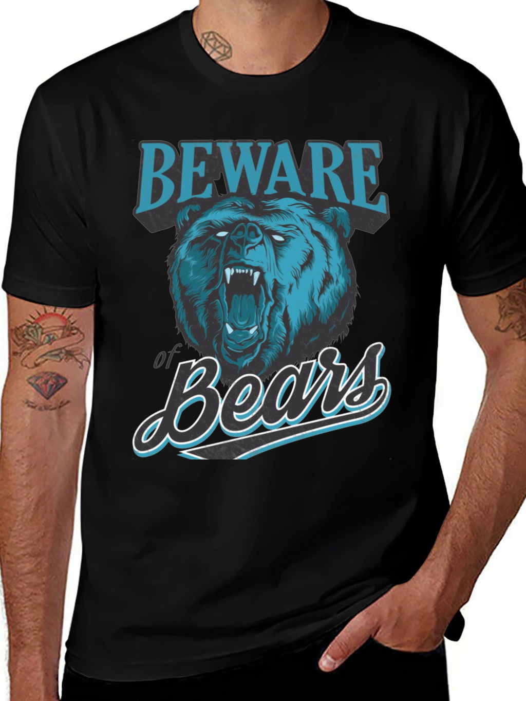 Beware of Bears Graphic T-Shirt
