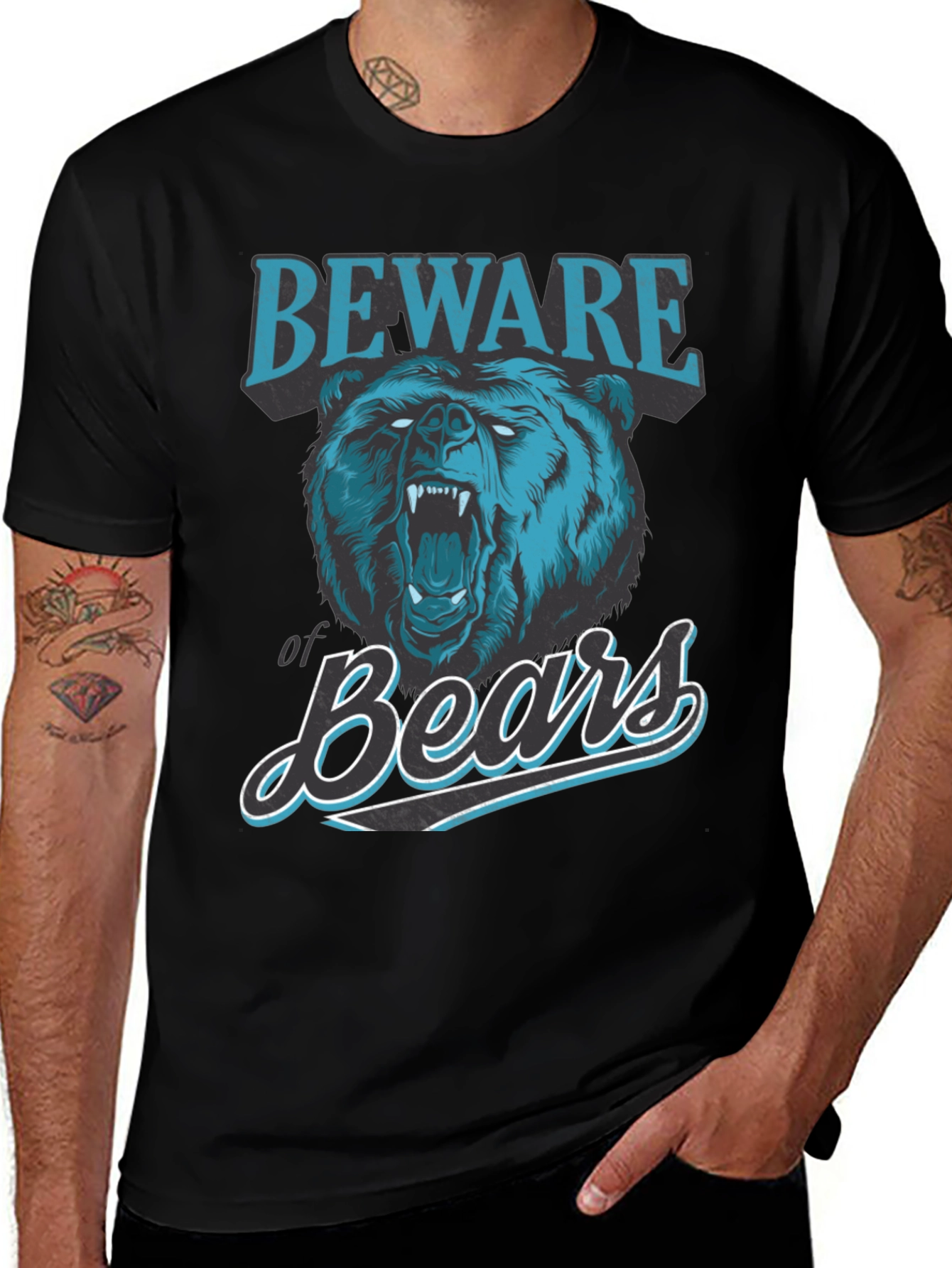 Beware of Bears Graphic T-Shirt