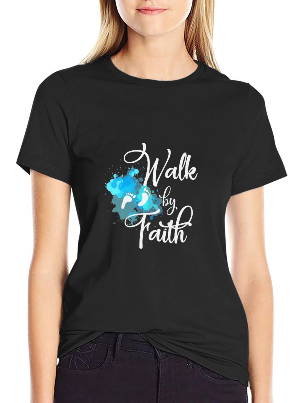 Walk By Faith Christian T-Shirt