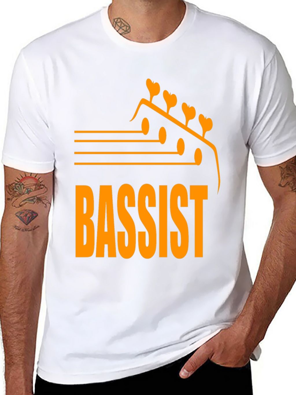 Bassist Graphic T-Shirt - Musician Apparel
