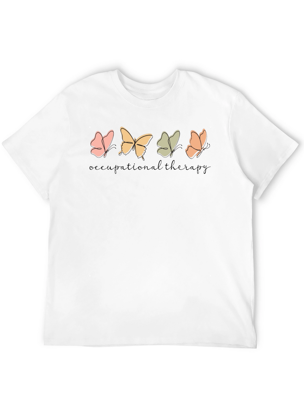 Occupational Therapy Butterfly T-Shirt