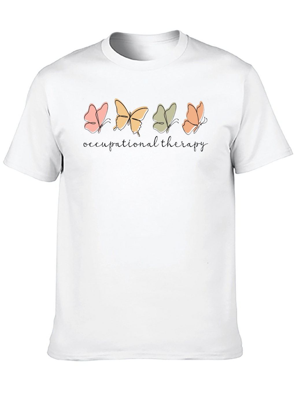 Occupational Therapy Butterfly T-Shirt