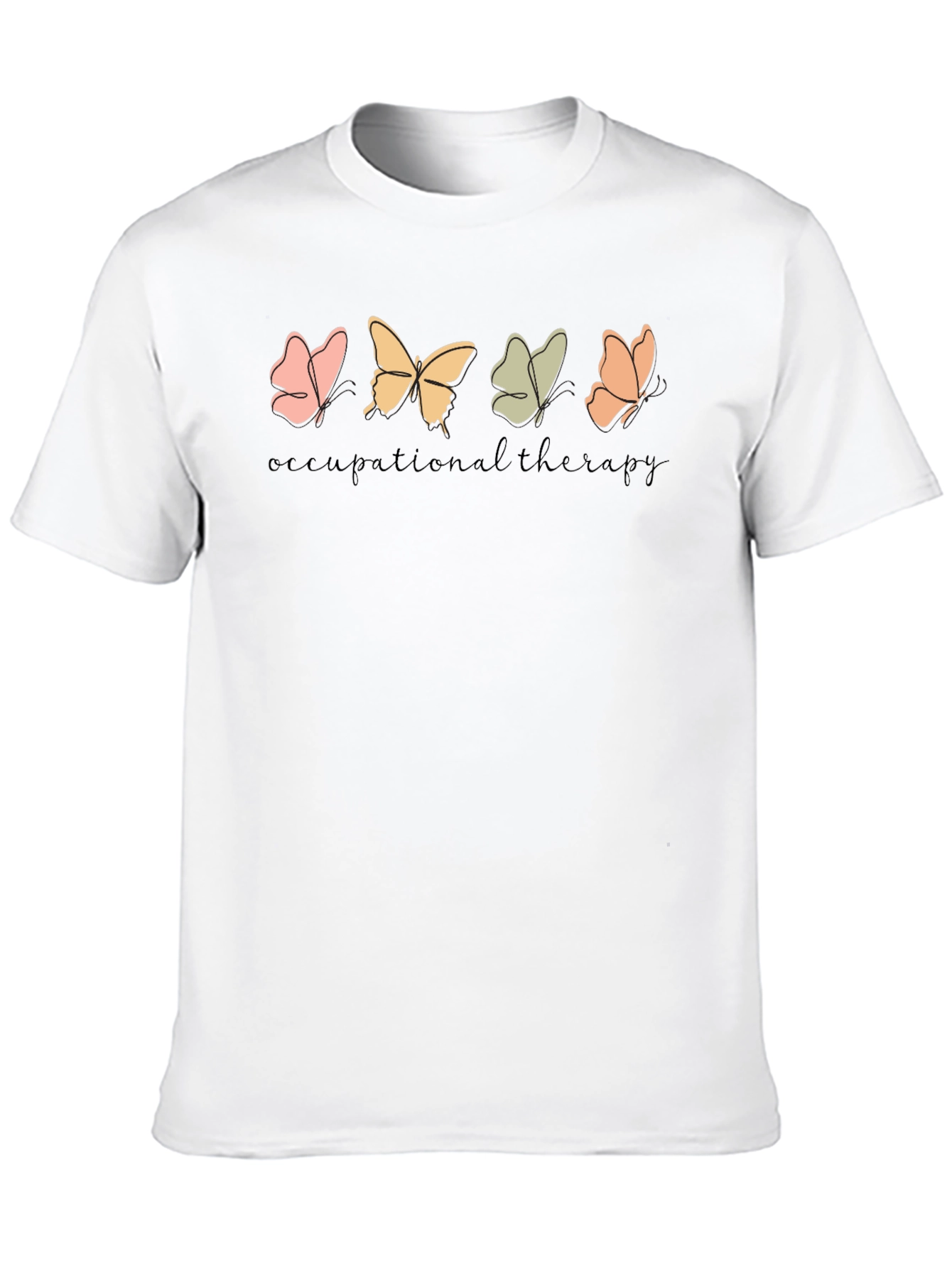 Occupational Therapy Butterfly T-Shirt