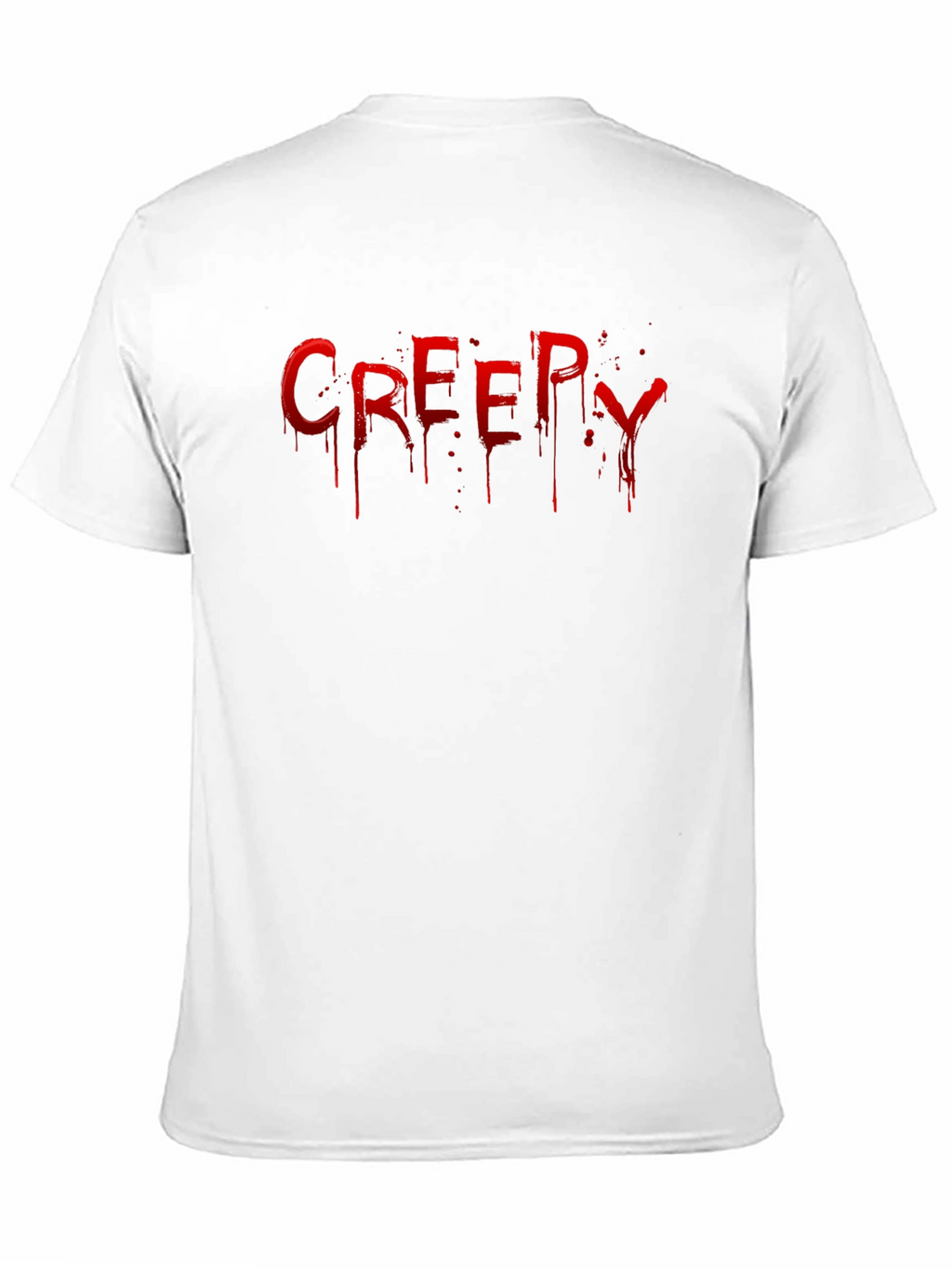 Creepy Drip Graphic T-Shirt - Black