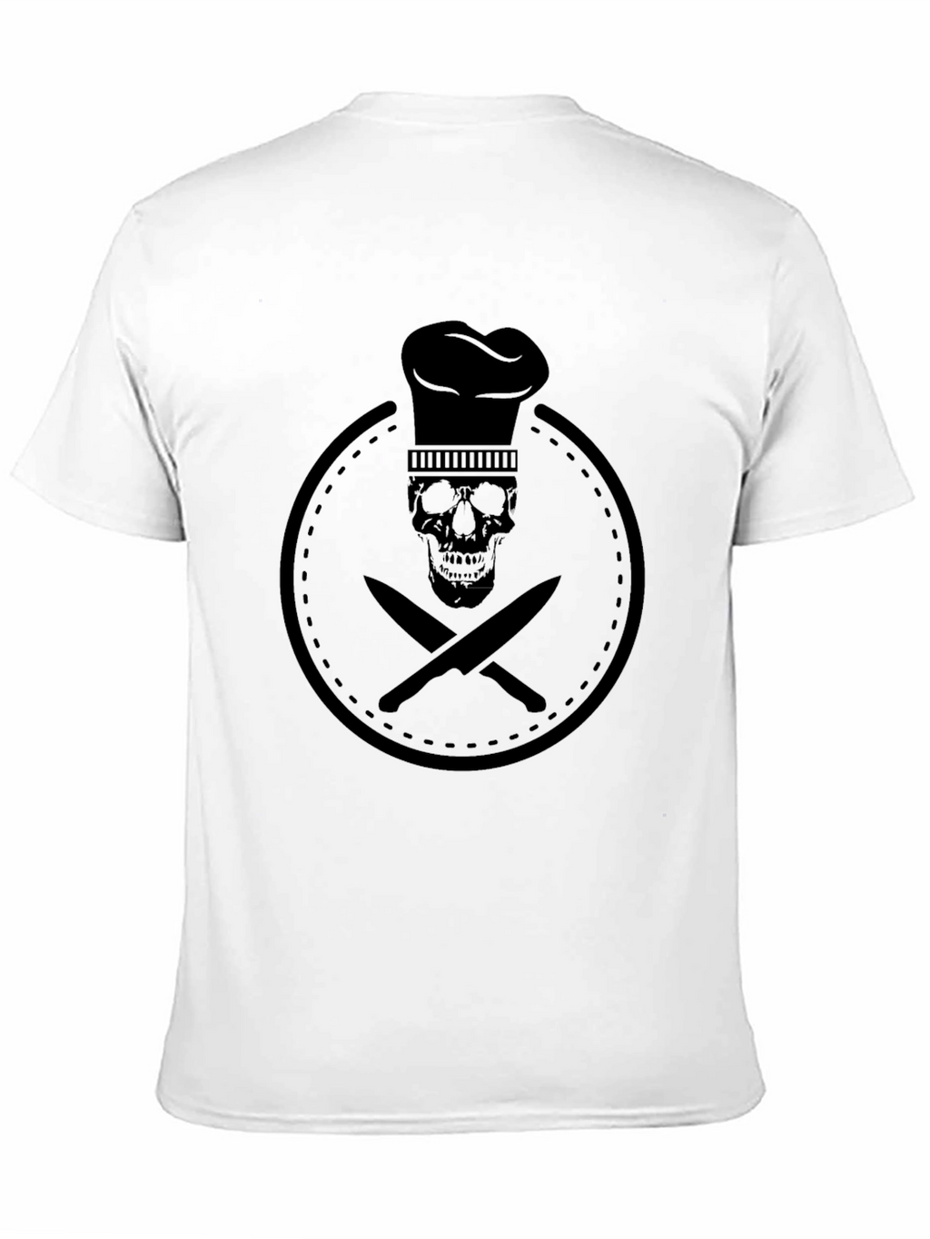 Chef Skull T-Shirt - Culinary Skeleton Graphic Tee