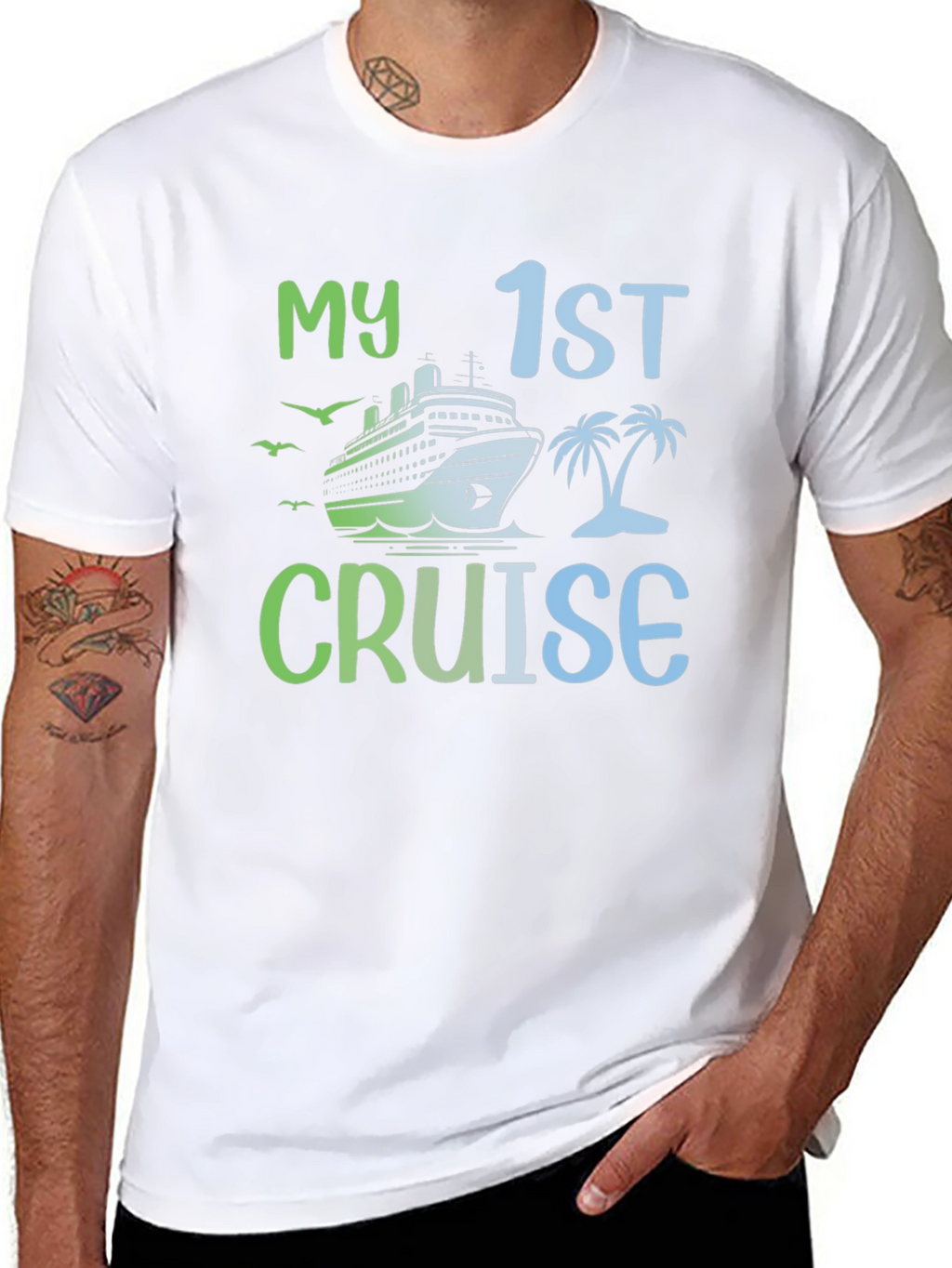 My First Cruise T-Shirt - Vacation Souvenir Tee