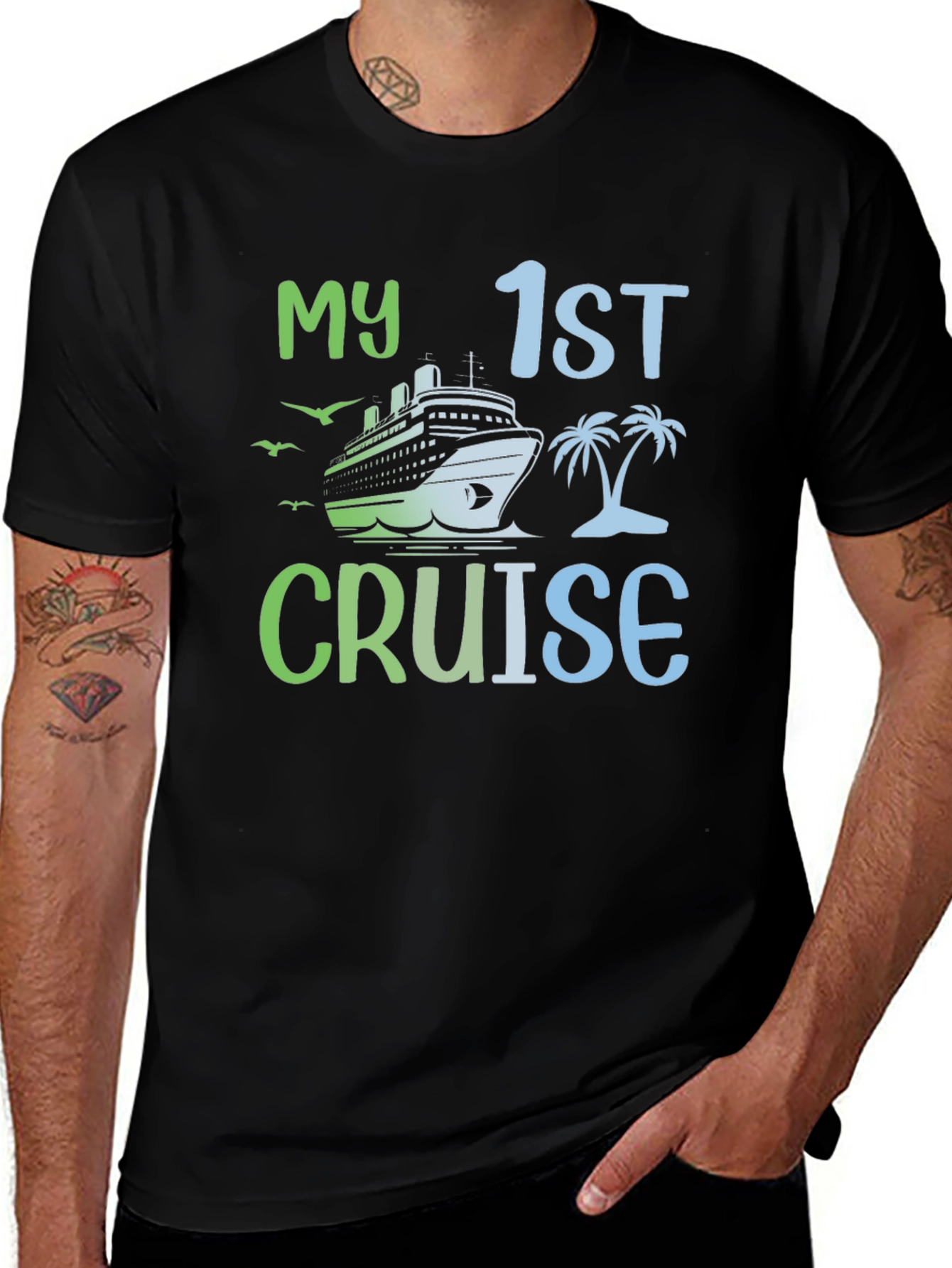 My First Cruise T-Shirt - Vacation Souvenir Tee