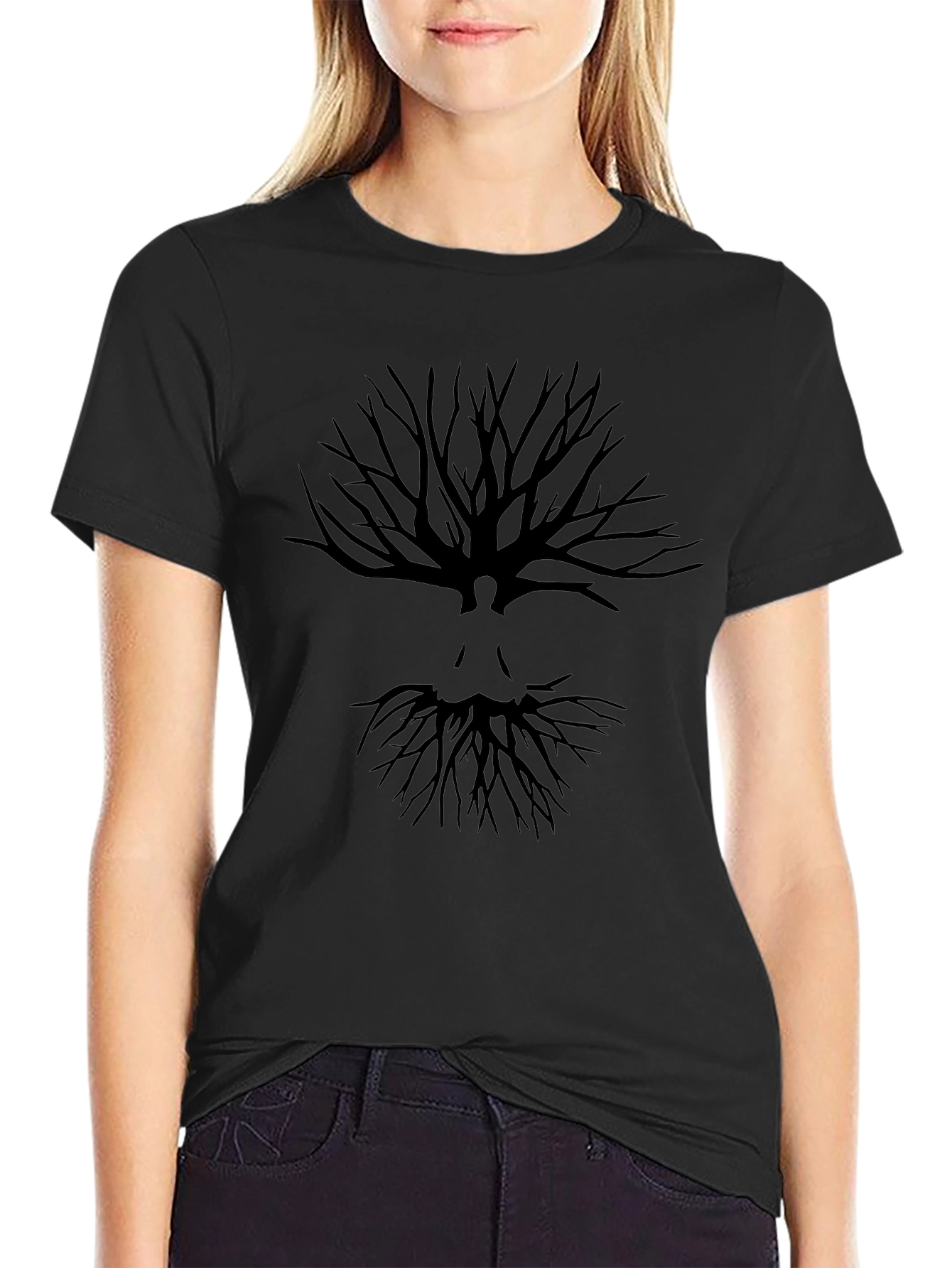 Tree of Life Silhouette Mens Graphic Tee
