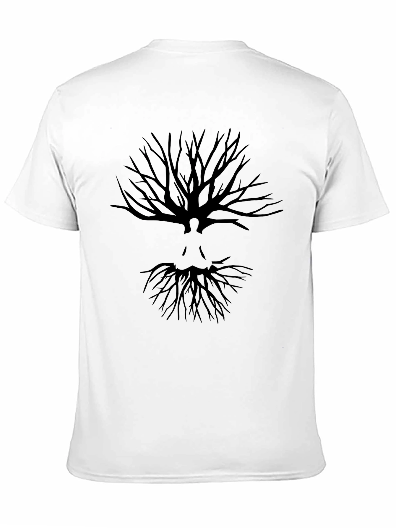 Tree of Life Silhouette Mens Graphic Tee