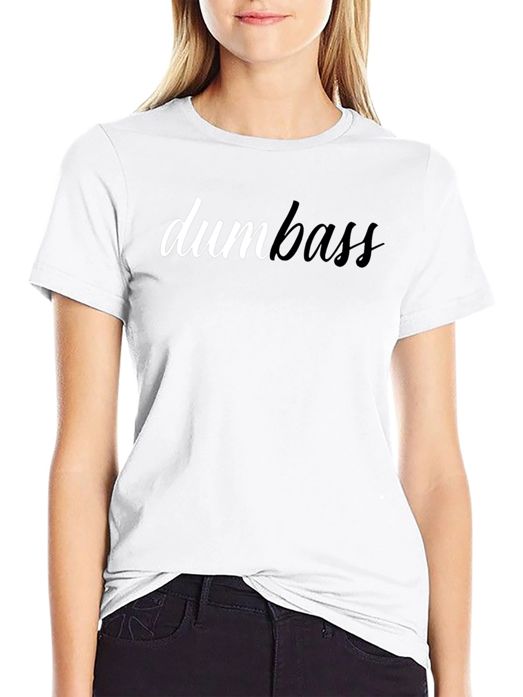 Dumbass Graphic Tee - Casual Black T-Shirt
