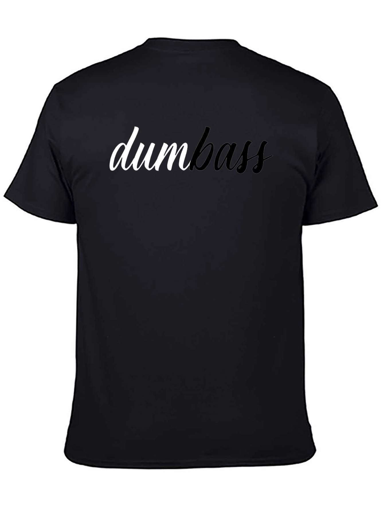 Dumbass Graphic Tee - Casual Black T-Shirt