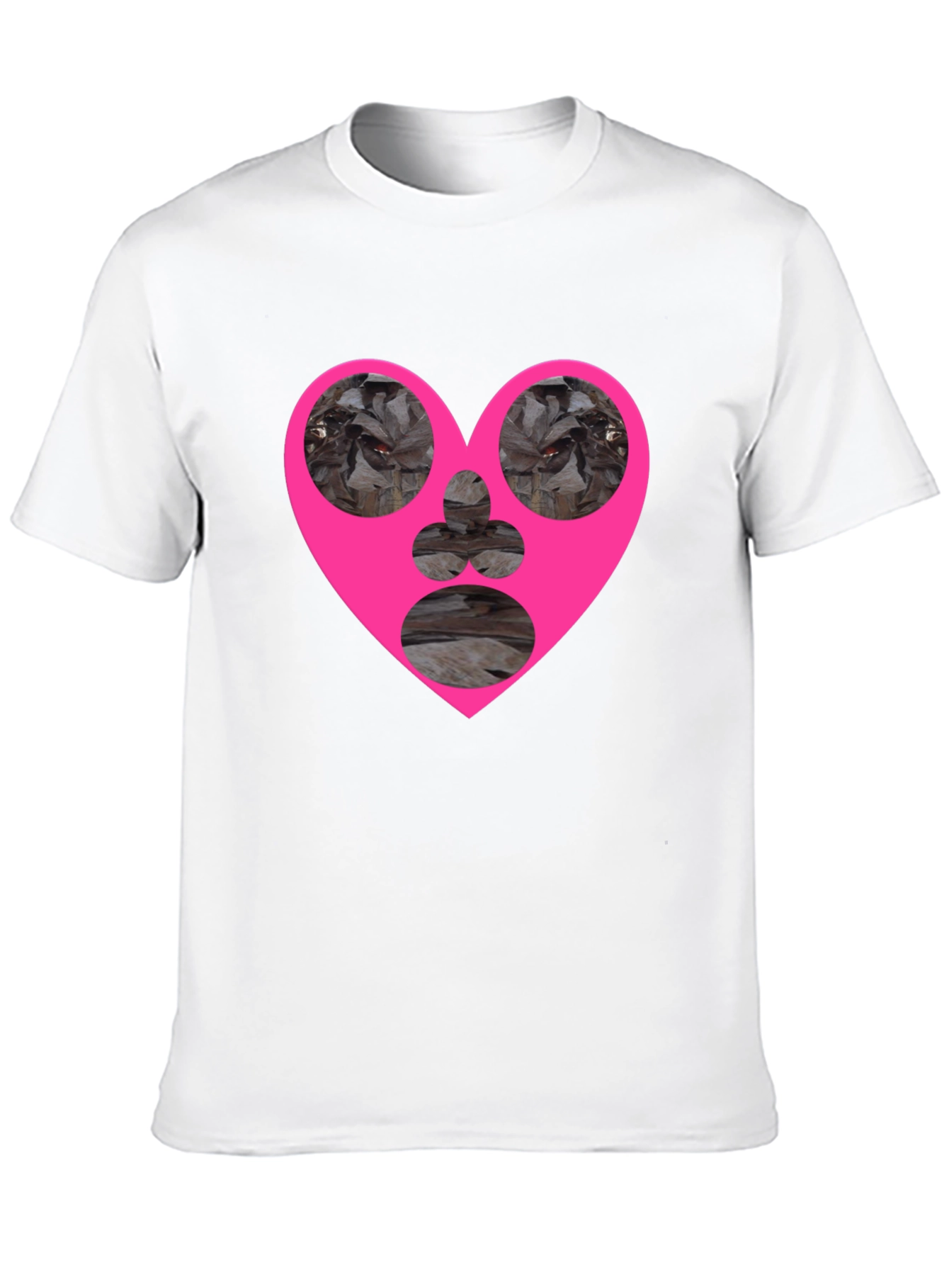Heart Graphic Black T-Shirt