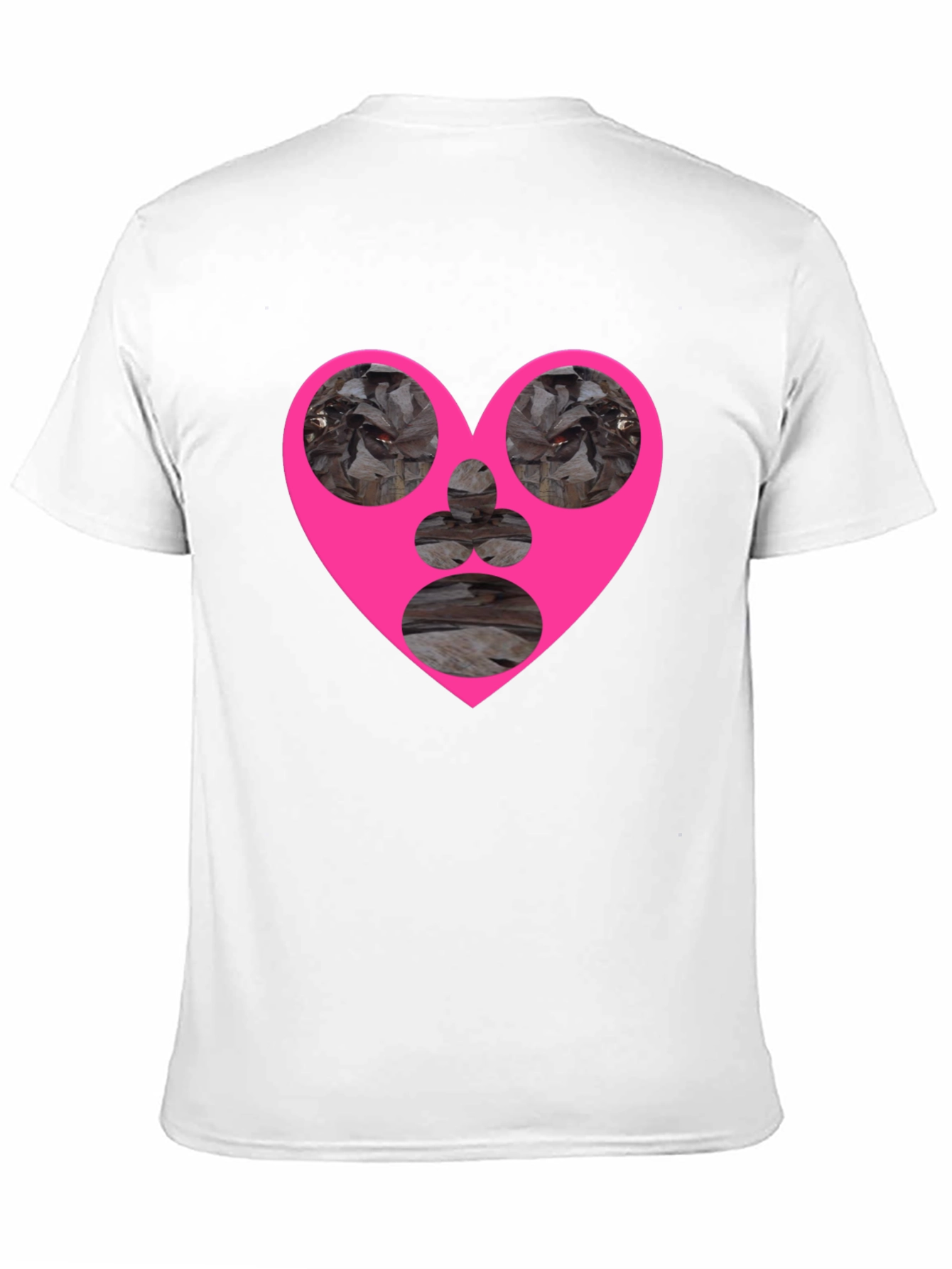 Heart Graphic Black T-Shirt