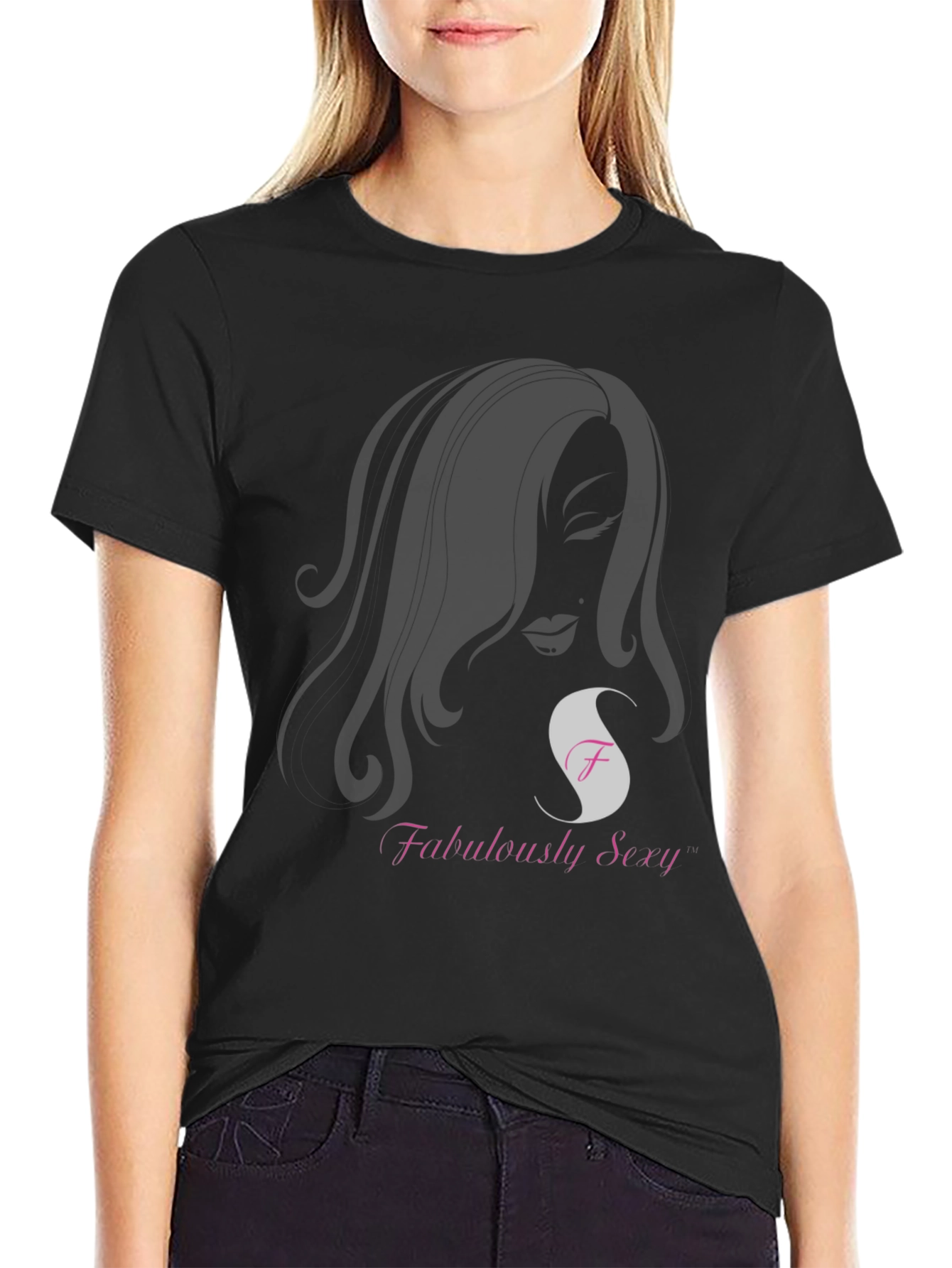 Fabulously Sexy T-Shirt: Stylish Black Tee