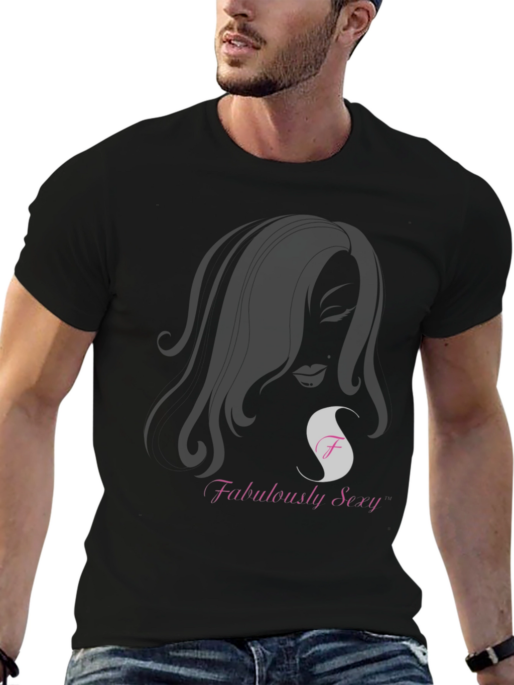 Fabulously Sexy T-Shirt: Stylish Black Tee