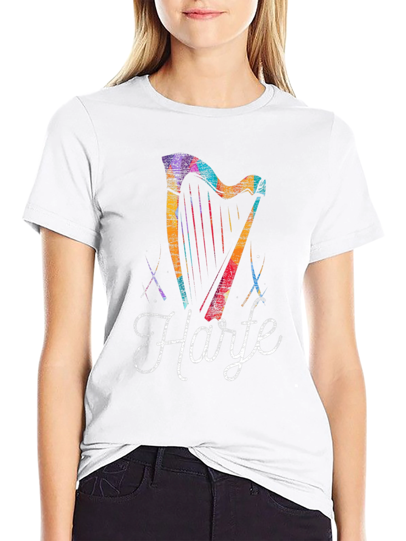 Harte Harp T-Shirt - Unique Design