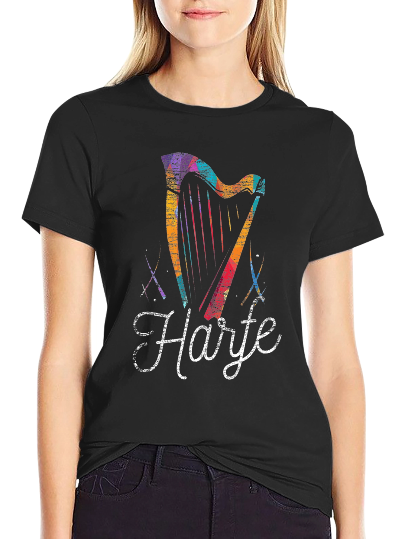Harte Harp T-Shirt - Unique Design