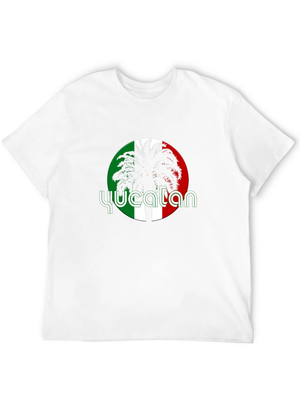 Yucatan Palm Tree Graphic T-Shirt