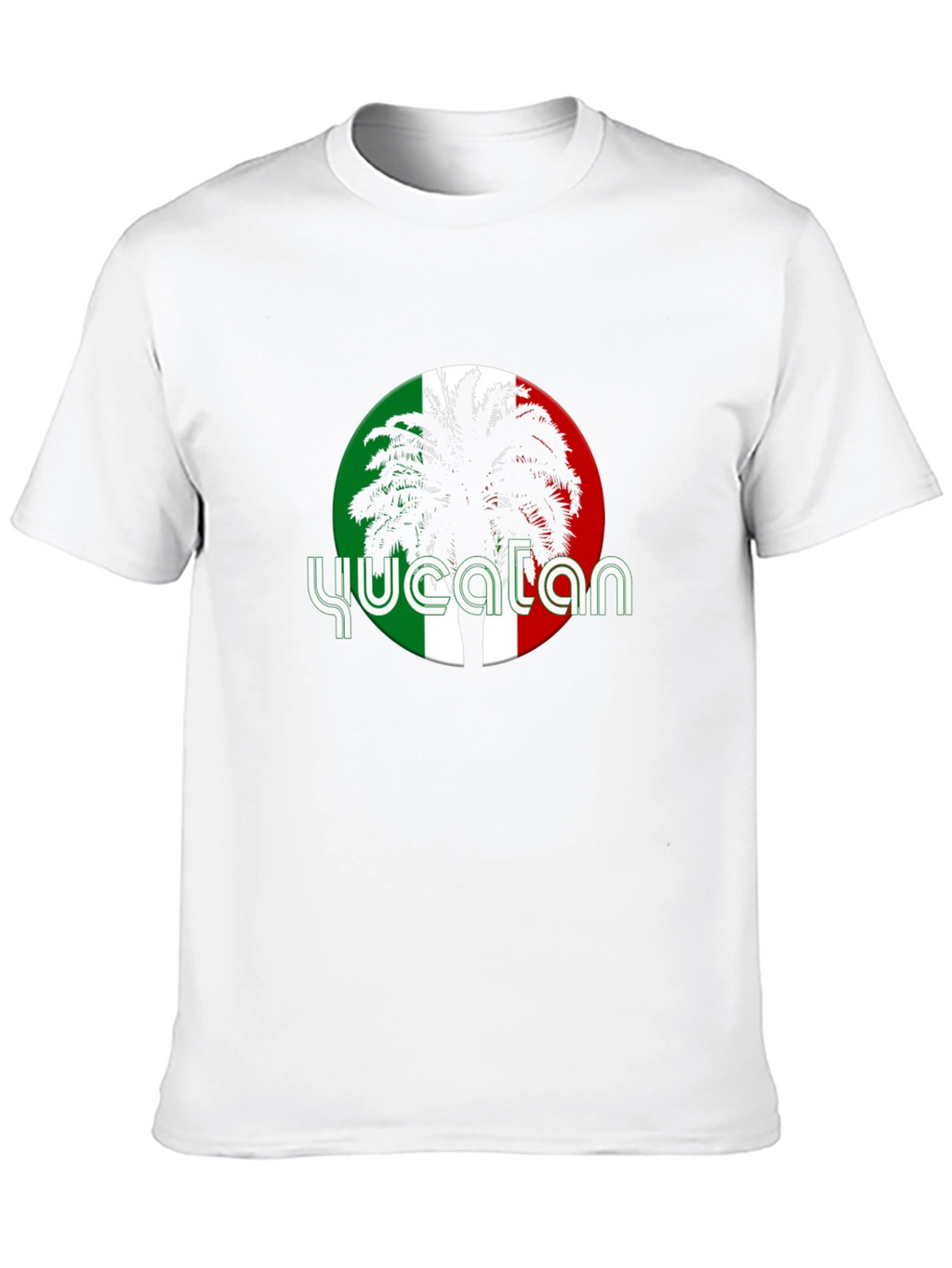 Yucatan Palm Tree Graphic T-Shirt