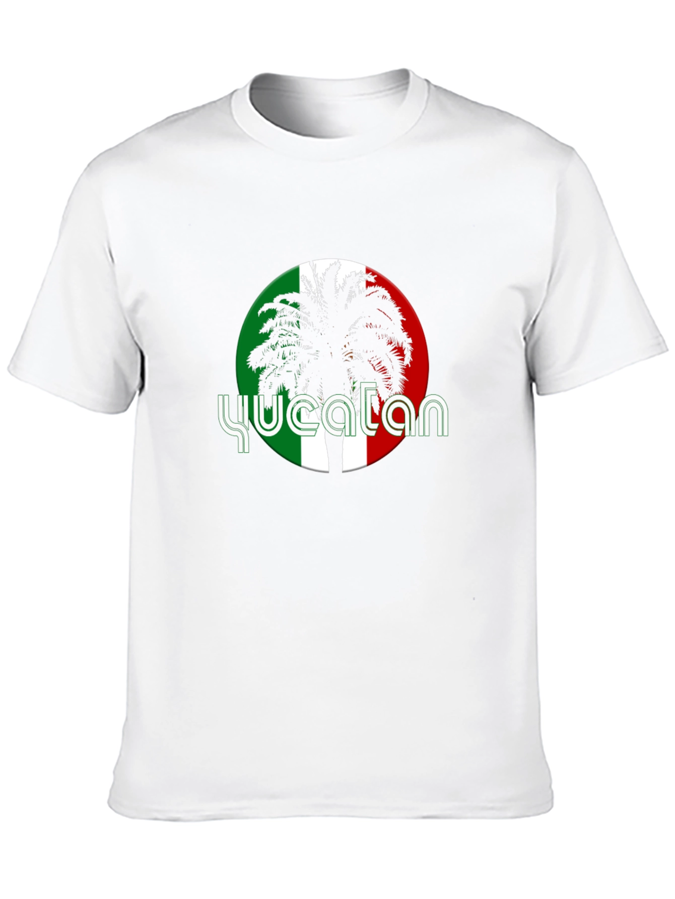 Yucatan Palm Tree Graphic T-Shirt