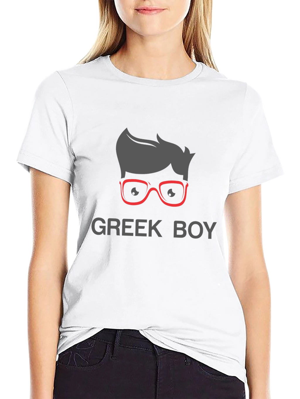 Greek Boy T-Shirt - Stylish Geek Chic Tee