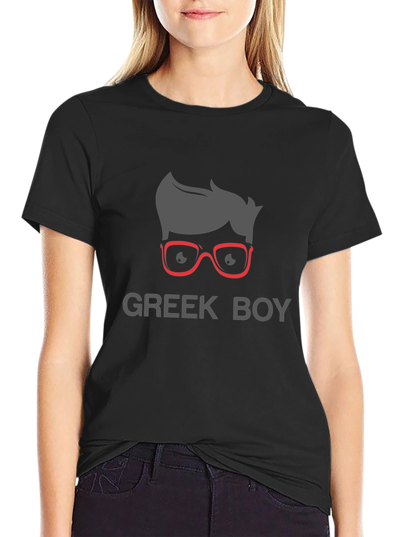 Greek Boy T-Shirt - Stylish Geek Chic Tee