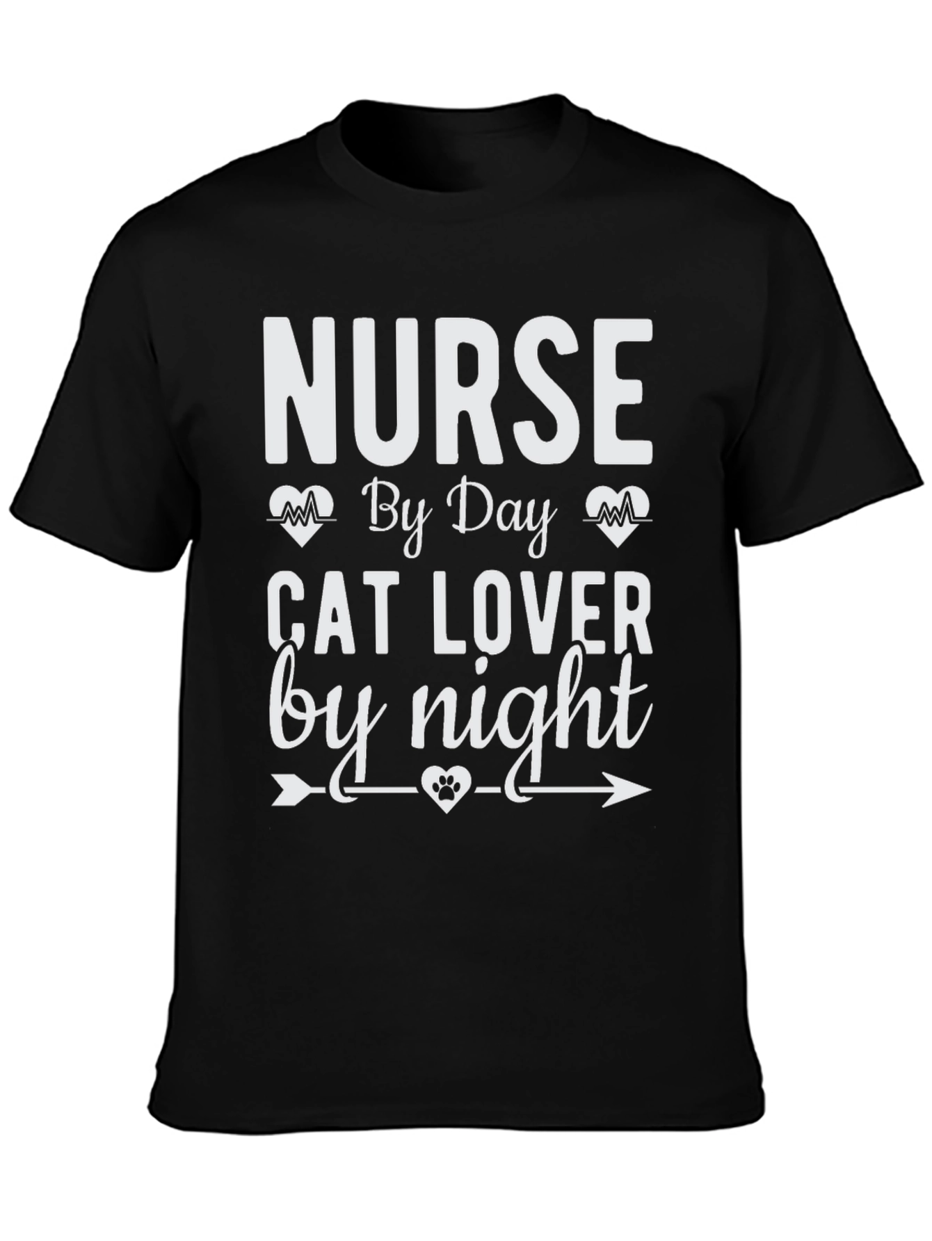 Nurse Cat Lover T-Shirt - Perfect Gift for Cat Moms