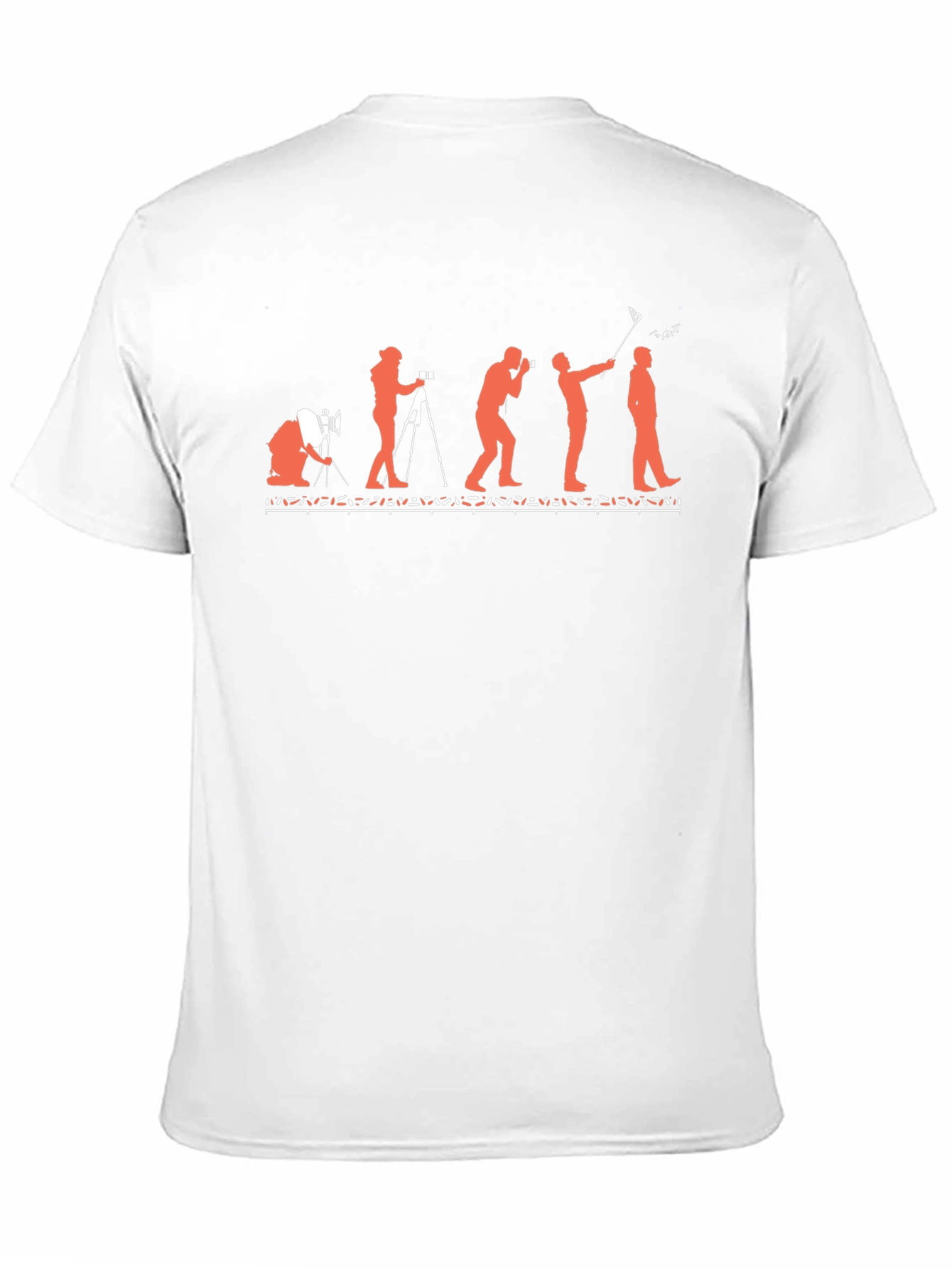 Evolution of Photography Black T-Shirt