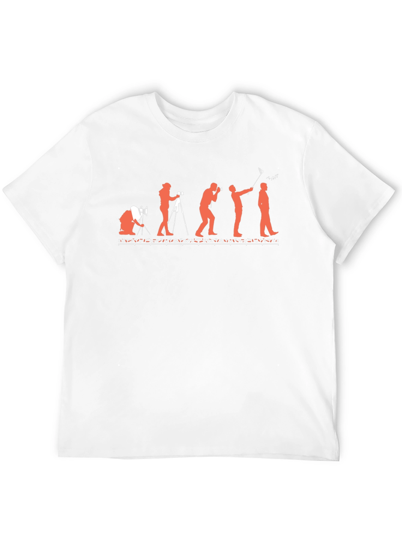 Evolution of Photography Black T-Shirt