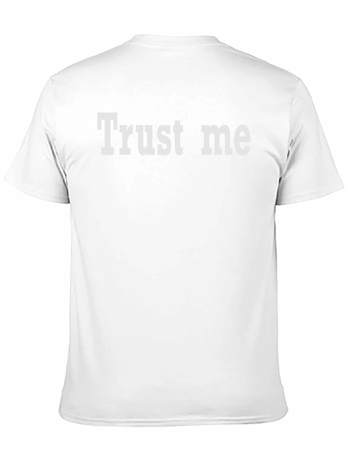 Trust Me Graphic Tee - Classic Black T-Shirt