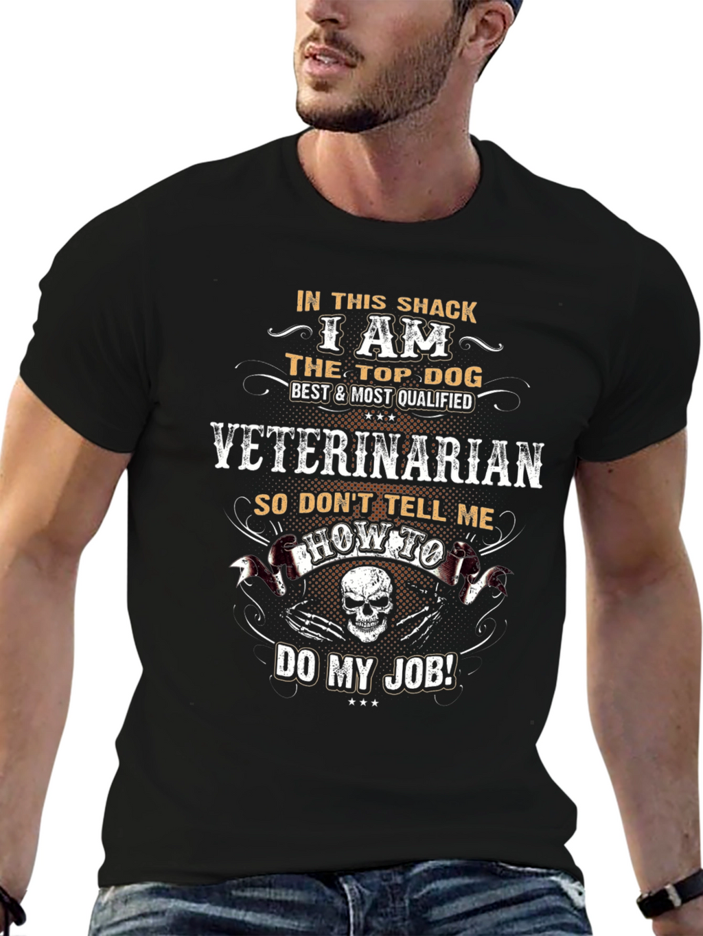Veterinarian Top Dog T-Shirt