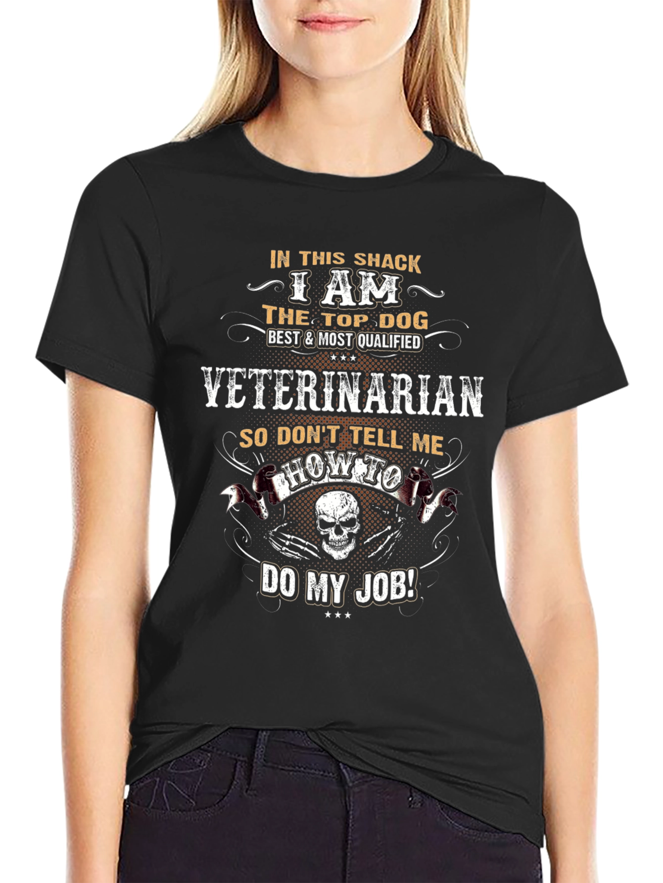 Veterinarian Top Dog T-Shirt