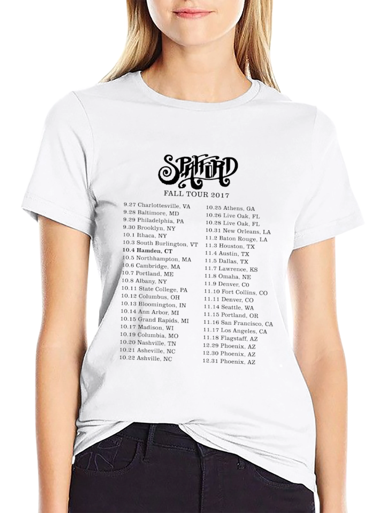 Spafford Fall Tour 2017 T-Shirt