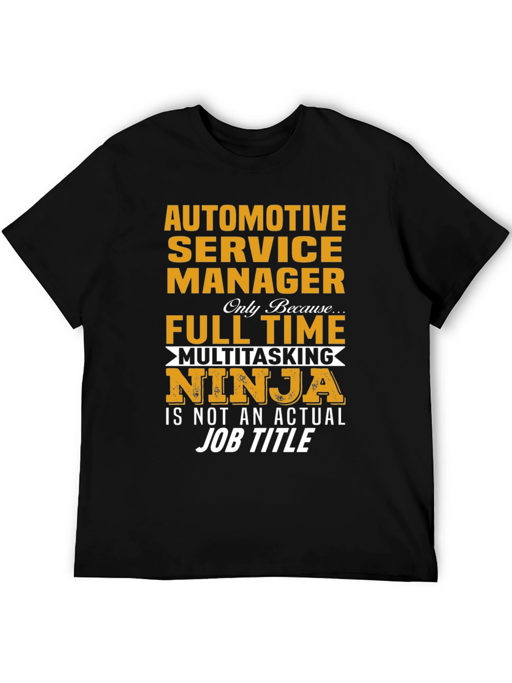 Automotive Service Manager Ninja T-Shirt