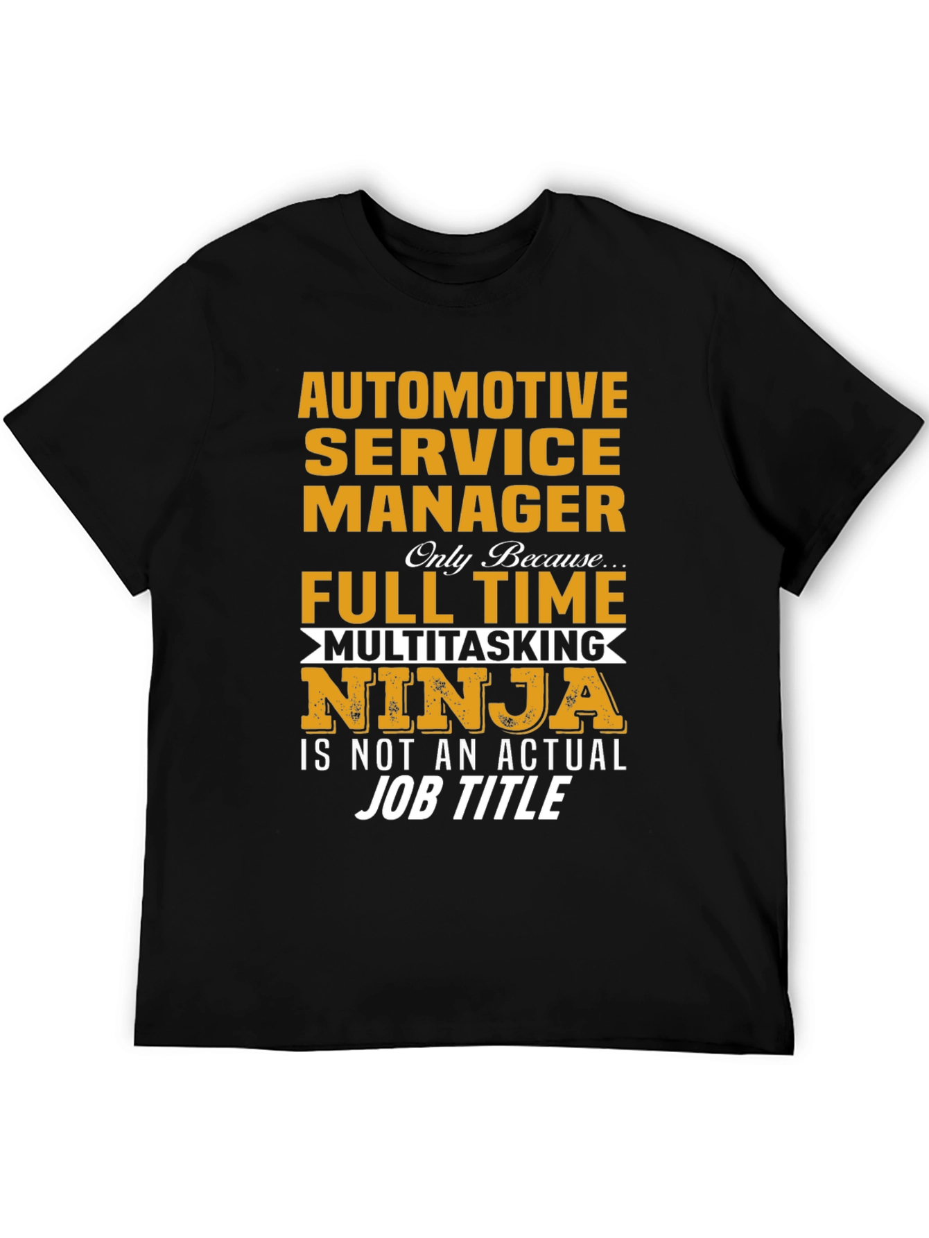 Automotive Service Manager Ninja T-Shirt