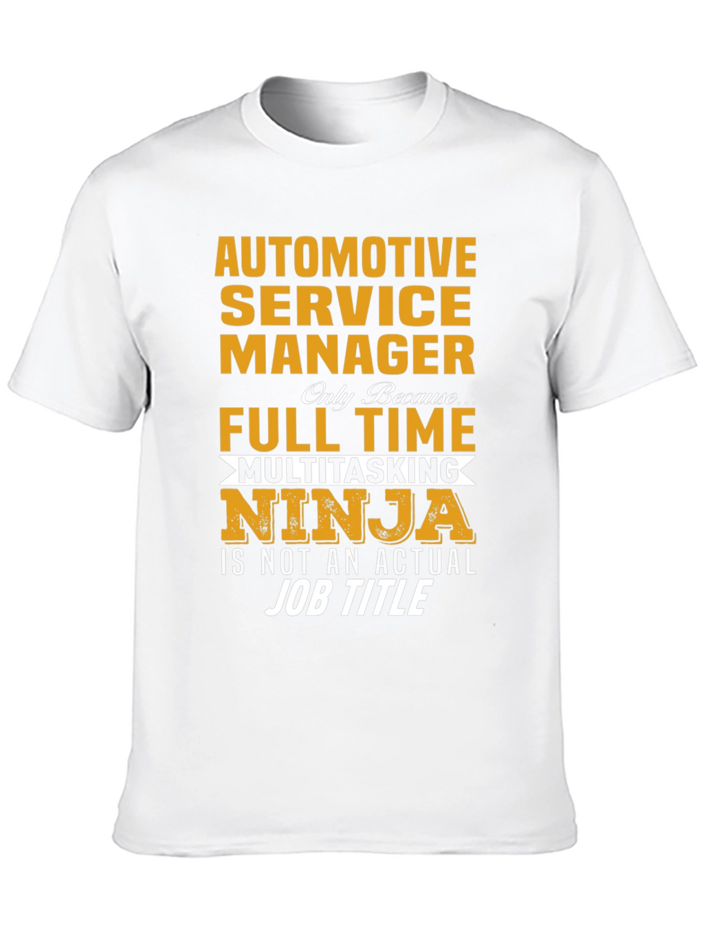 Automotive Service Manager Ninja T-Shirt