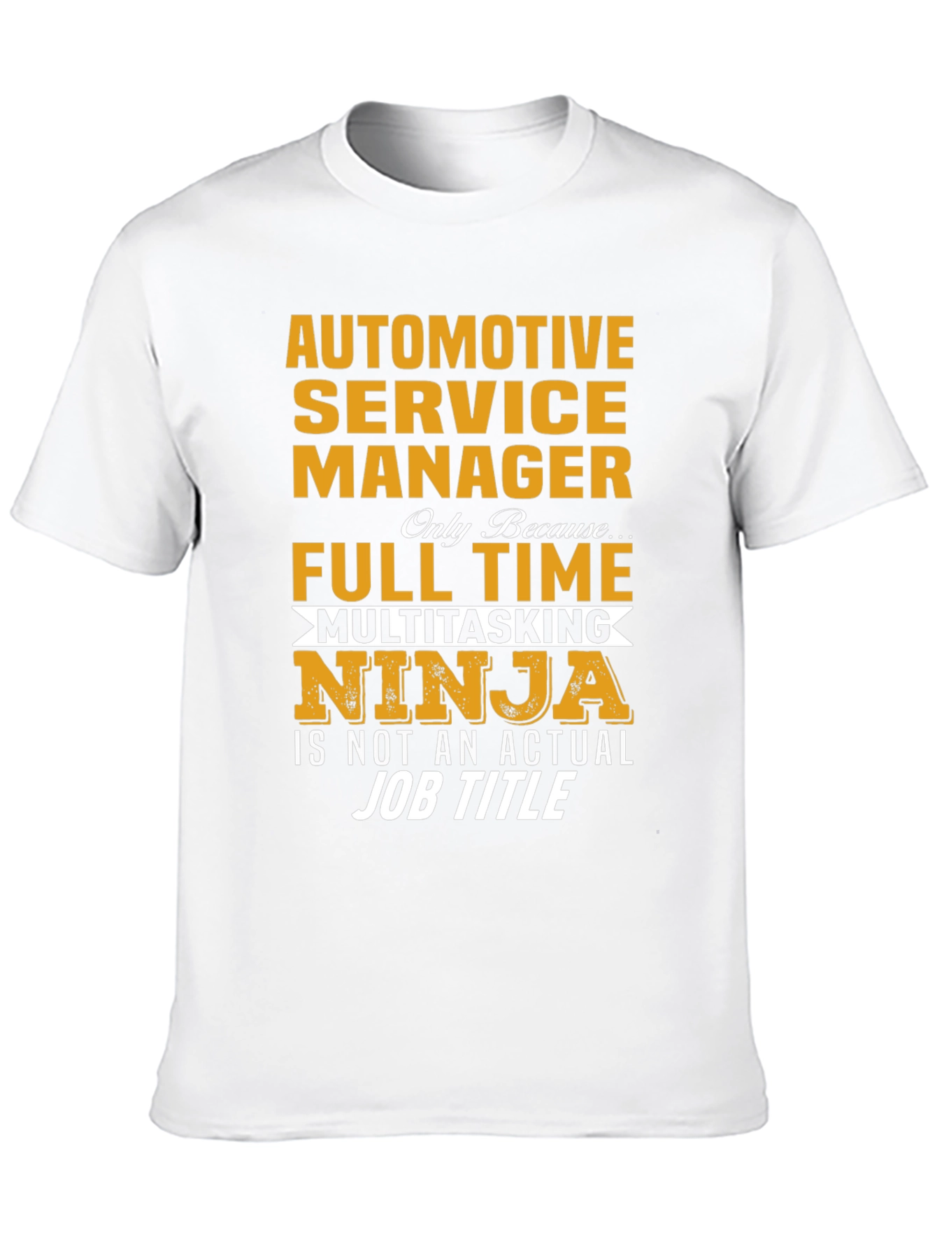 Automotive Service Manager Ninja T-Shirt
