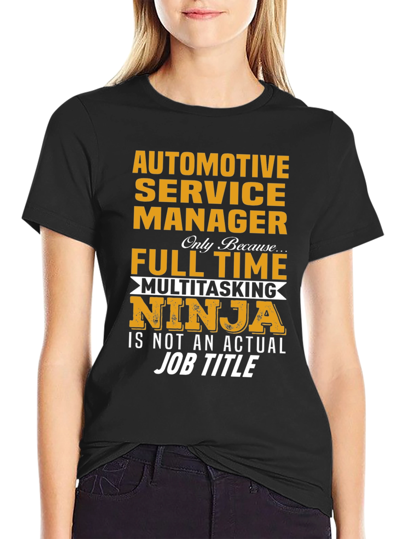 Automotive Service Manager Ninja T-Shirt