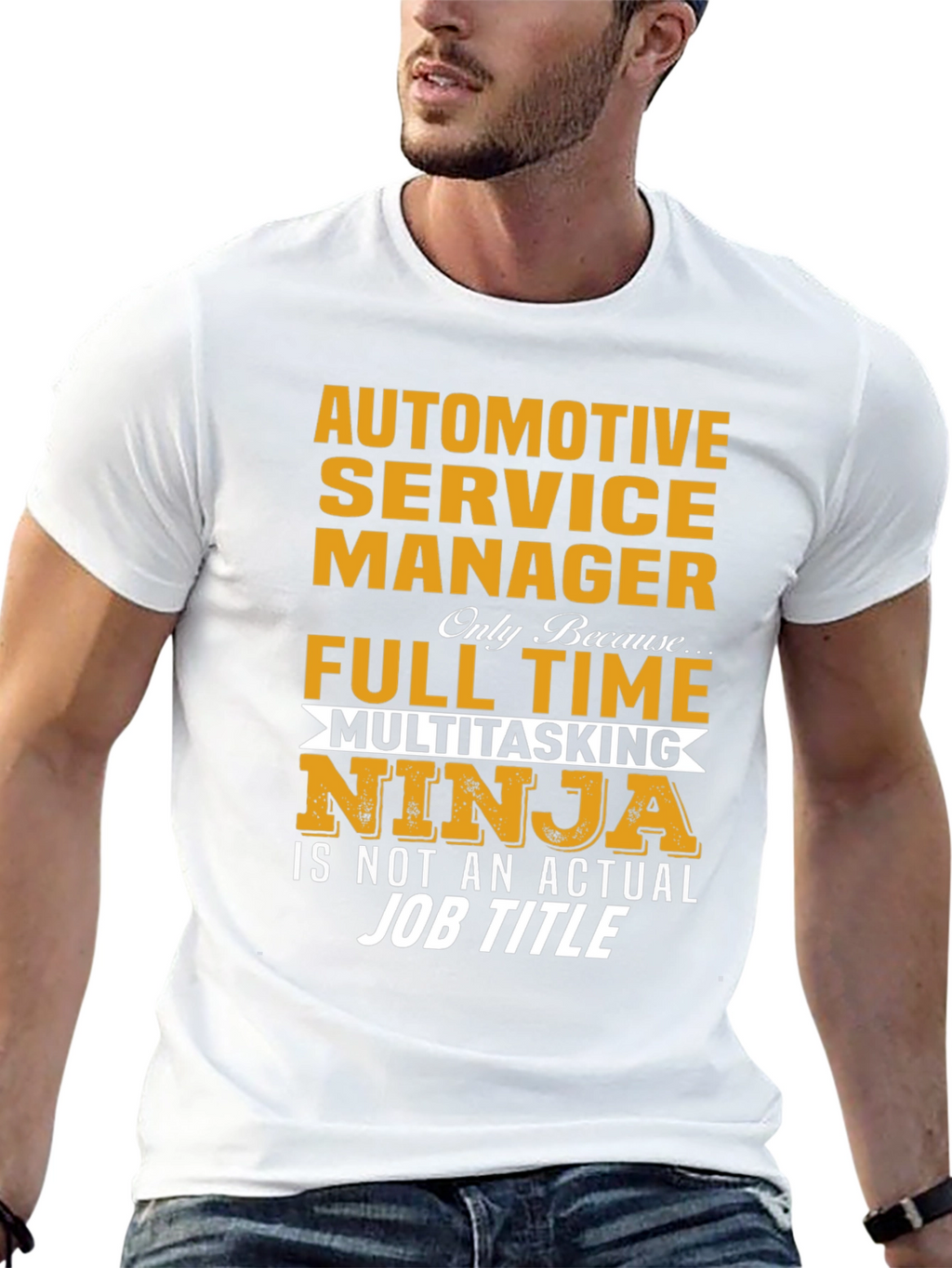 Automotive Service Manager Ninja T-Shirt
