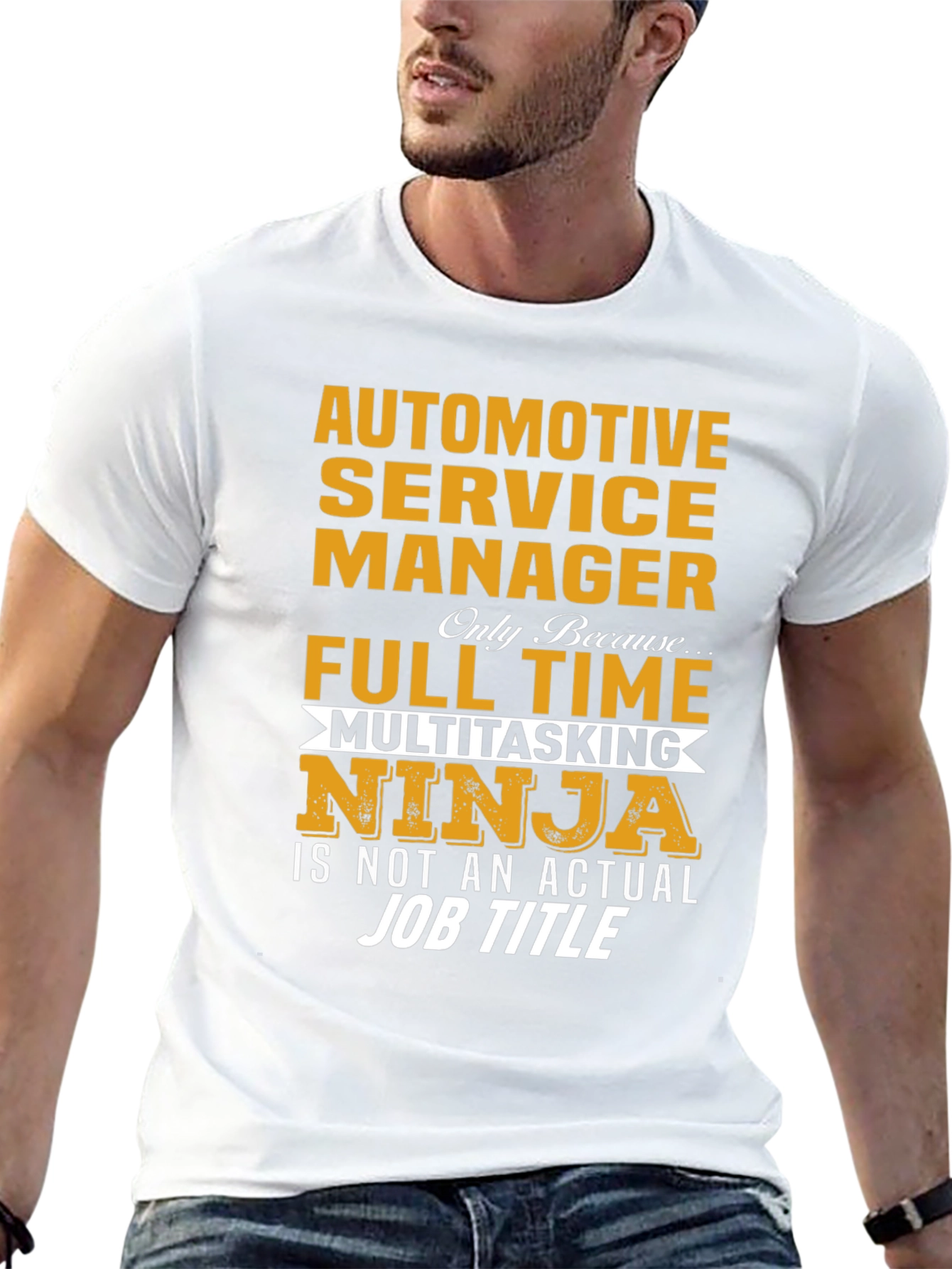 Automotive Service Manager Ninja T-Shirt