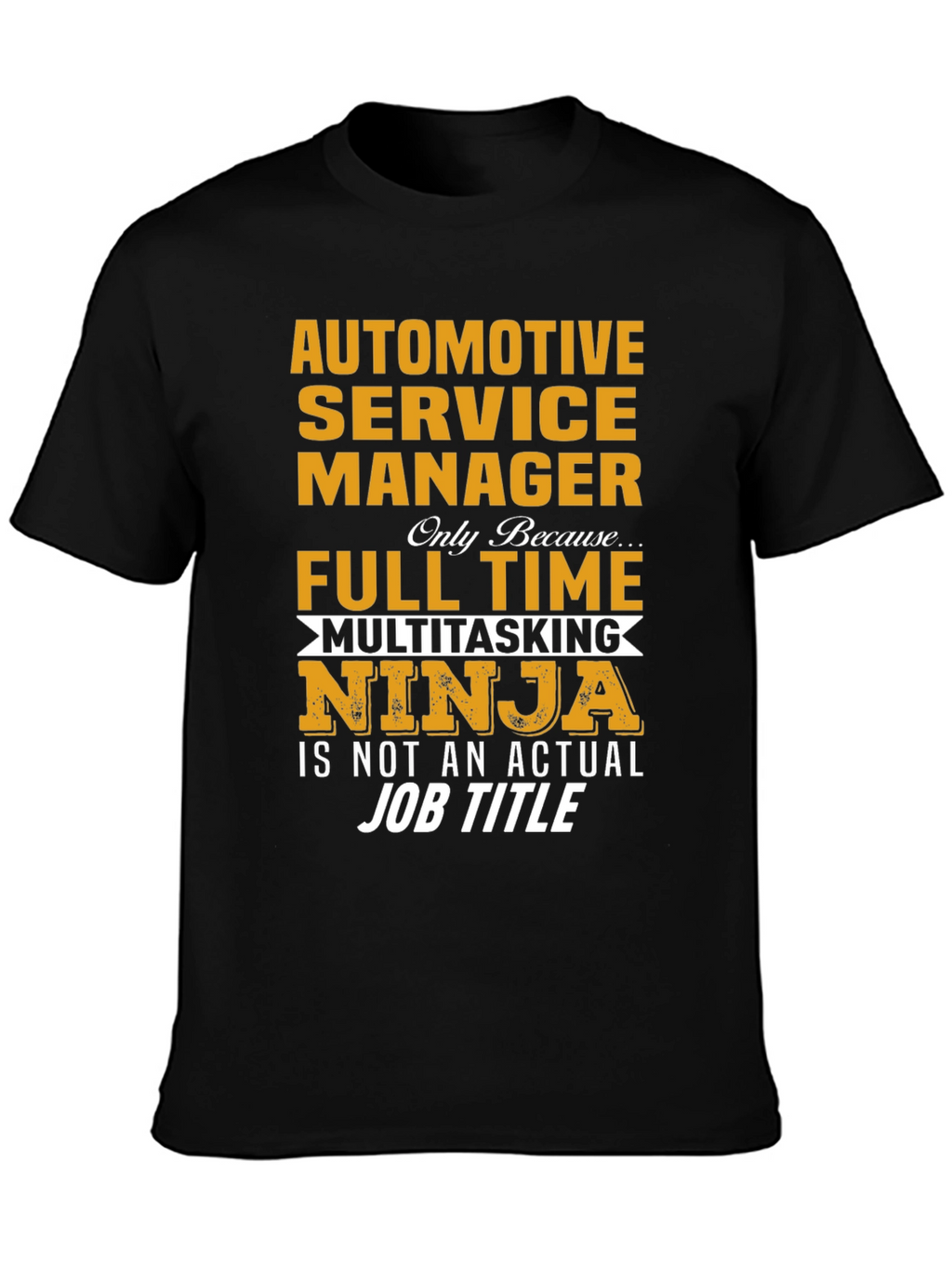 Automotive Service Manager Ninja T-Shirt