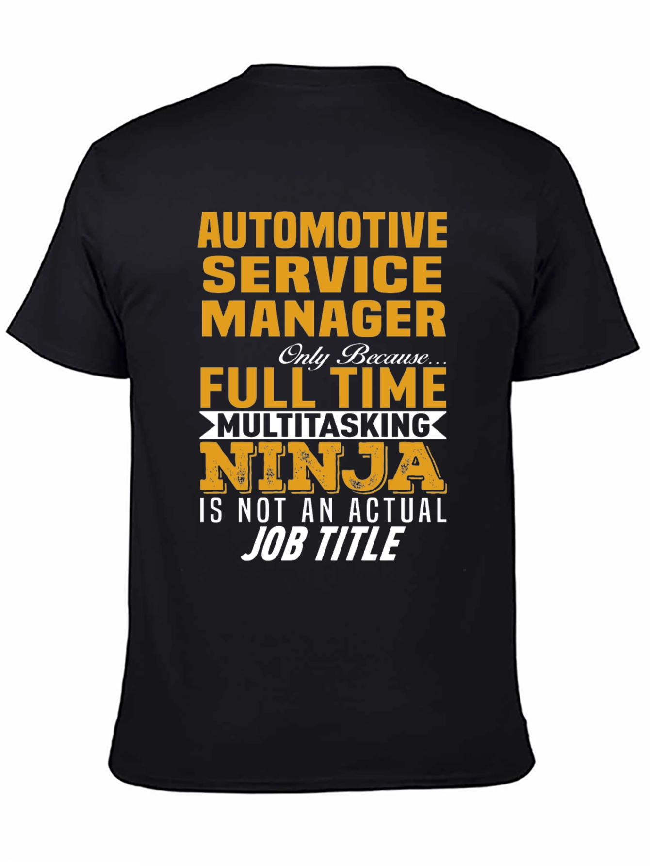 Automotive Service Manager Ninja T-Shirt
